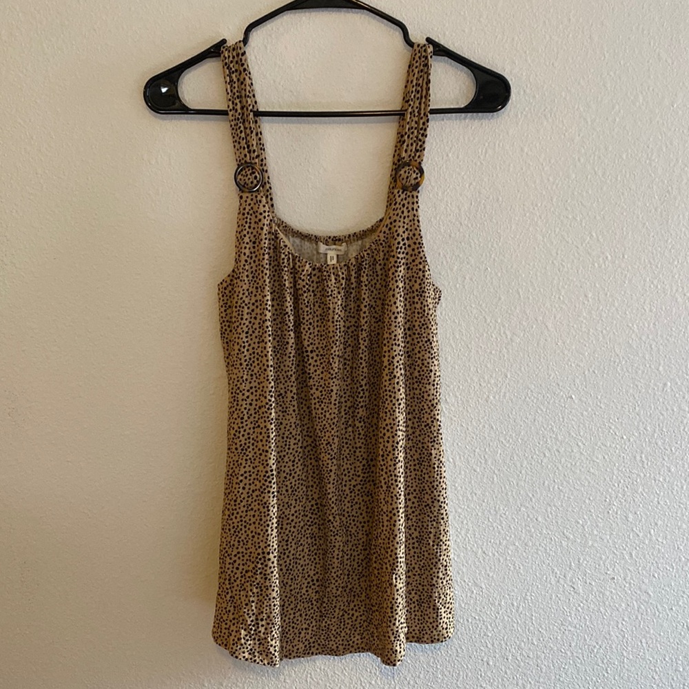Maurices spotted flowy tank